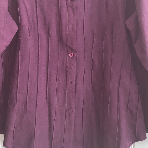 Notations Women’s Suede Shirt - Picture 2 of 4